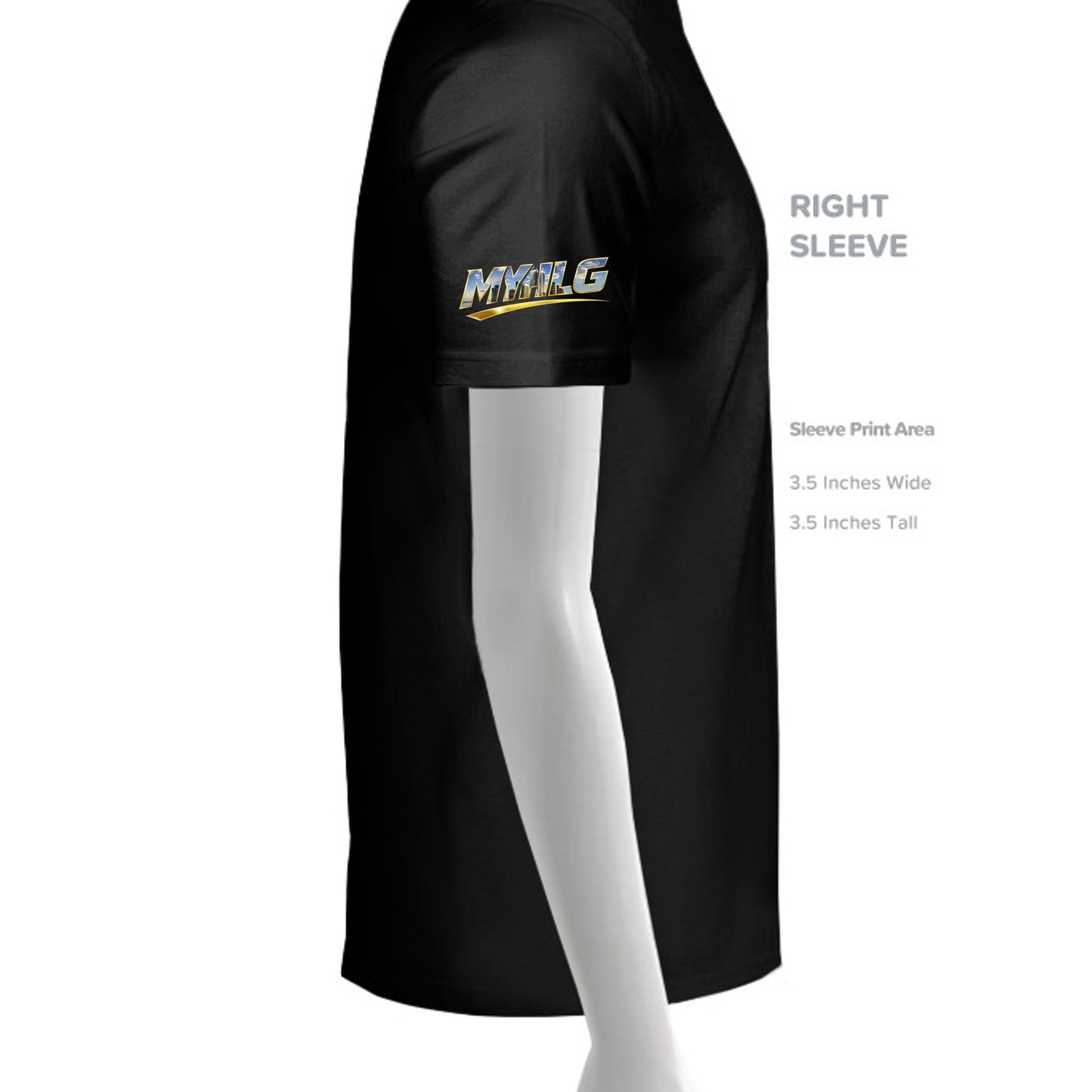 SOLID BLK BLEND - 3001CVC - SLEEVE_RIGHT