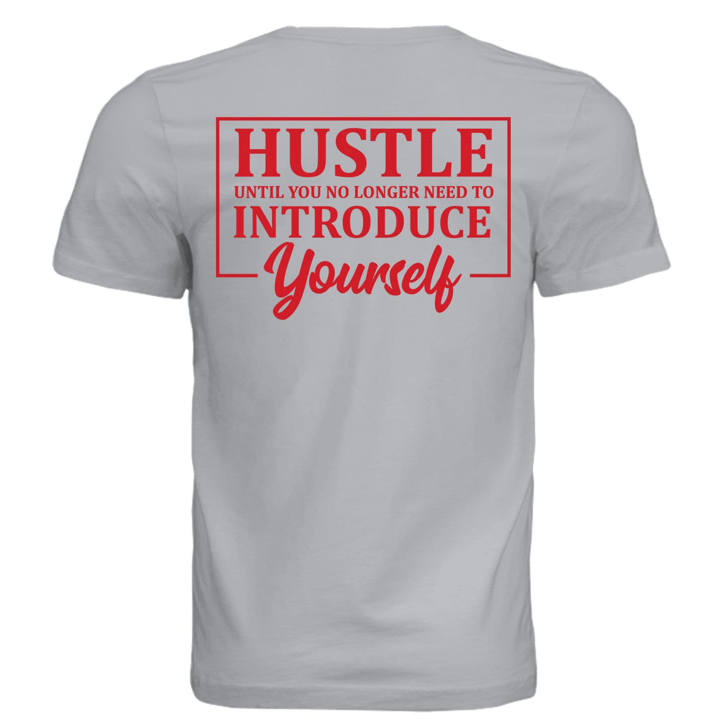 Solid Athletic Grey - 3001C - BACK