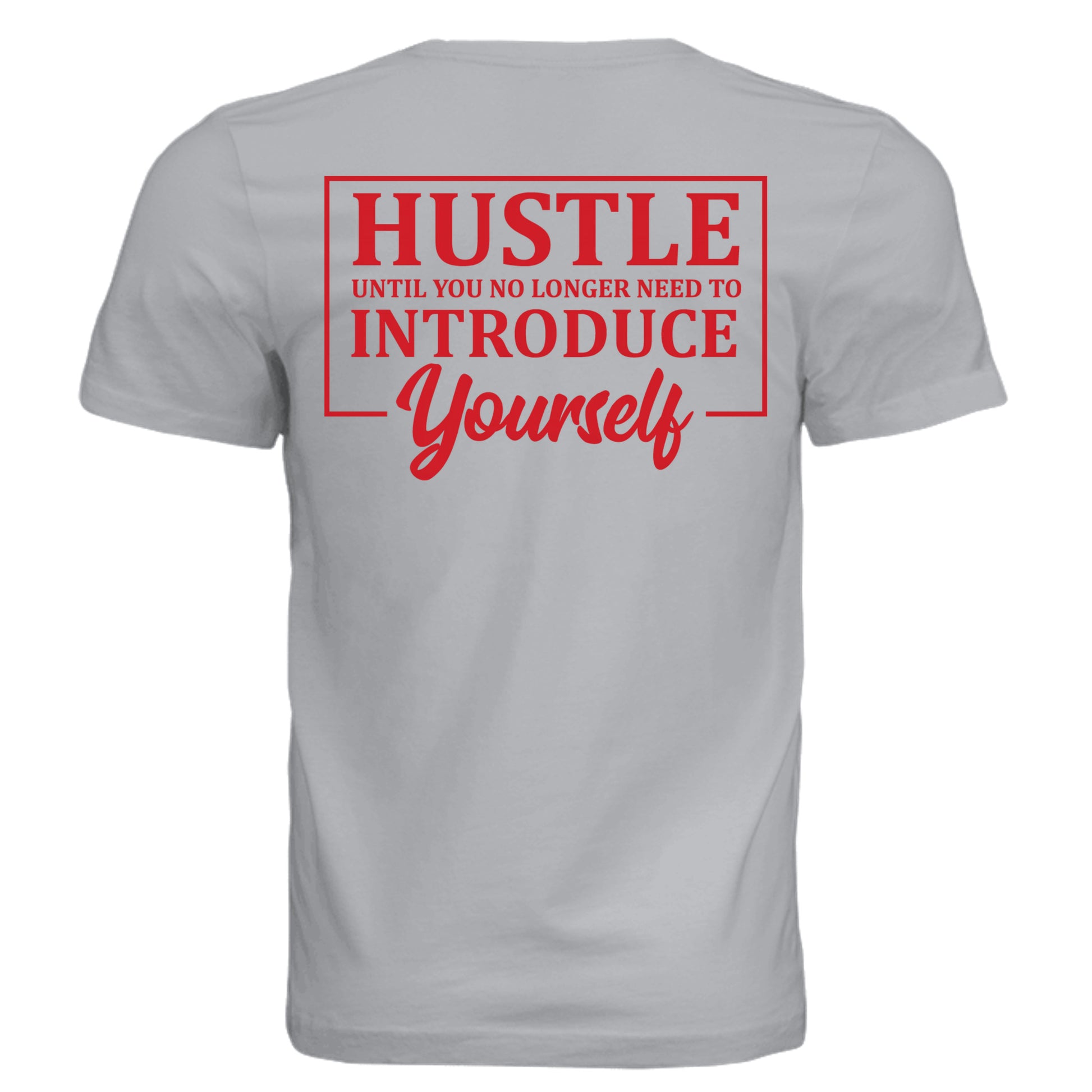 Solid Athletic Grey - 3001C - BACK