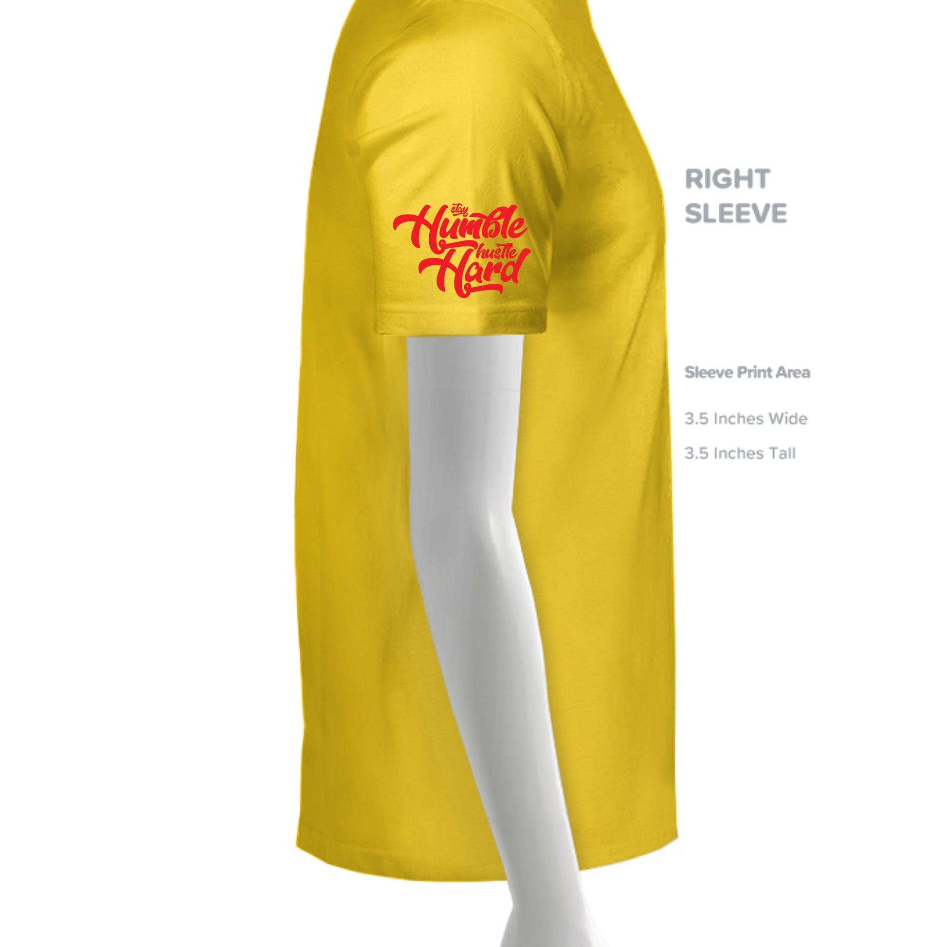 MAIZE YELLOW - 3001C - SLEEVE_RIGHT