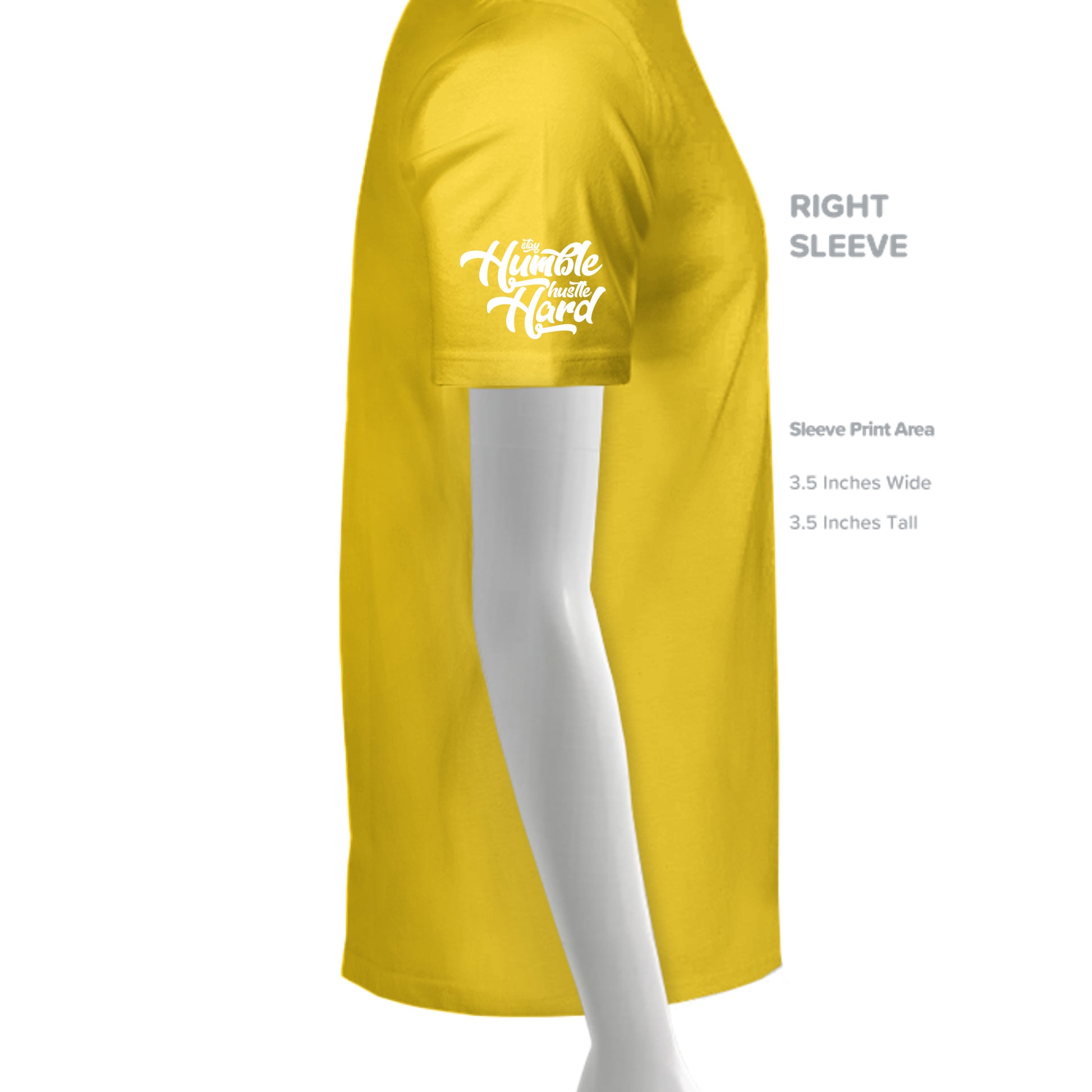 MAIZE YELLOW - 3001C - SLEEVE_RIGHT