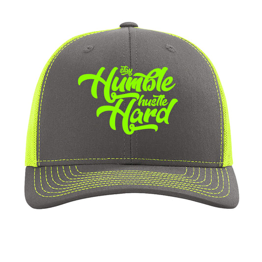 Charcoal/ Neon Yellow - 112 - FRONT