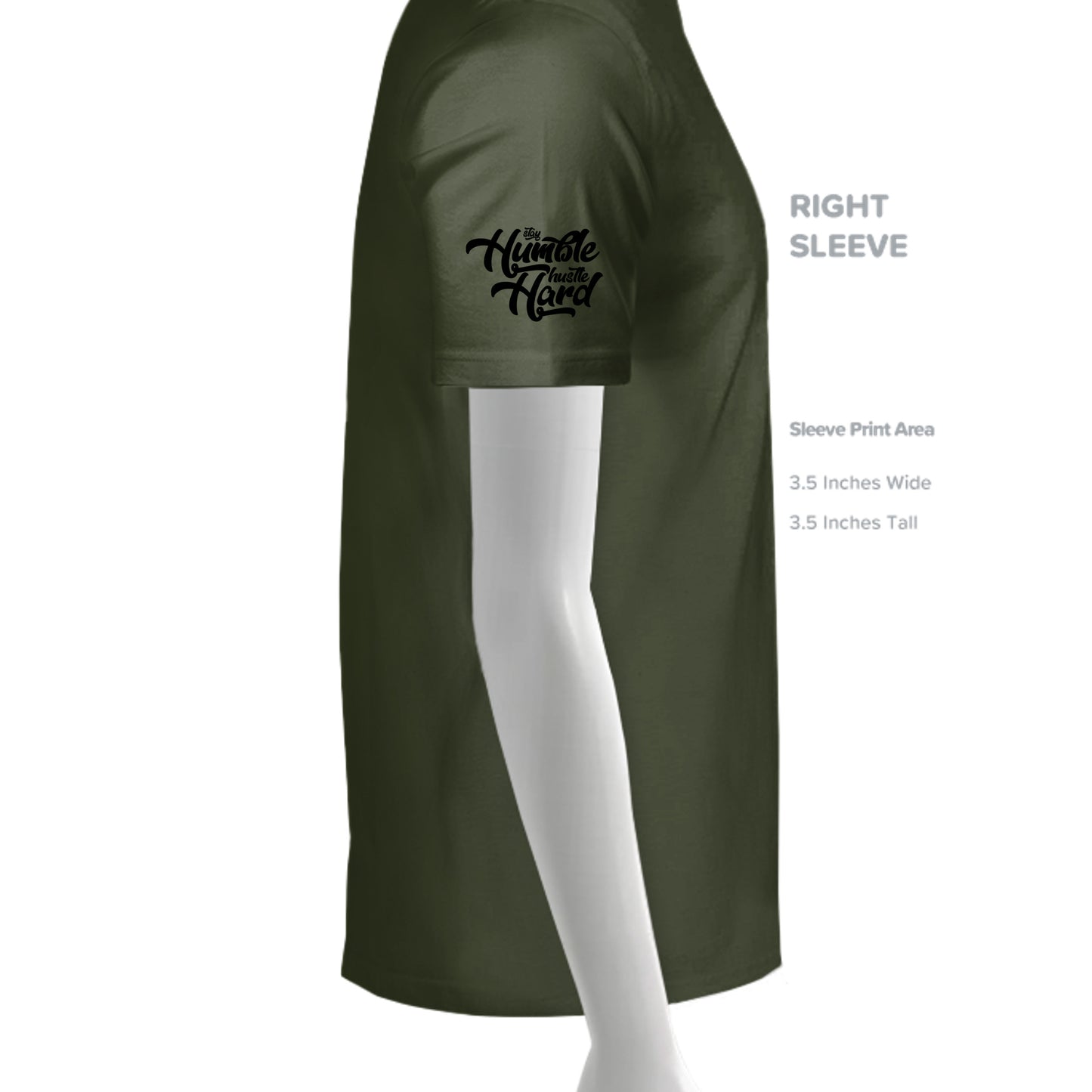 Military Green - 3001C - SLEEVE_RIGHT