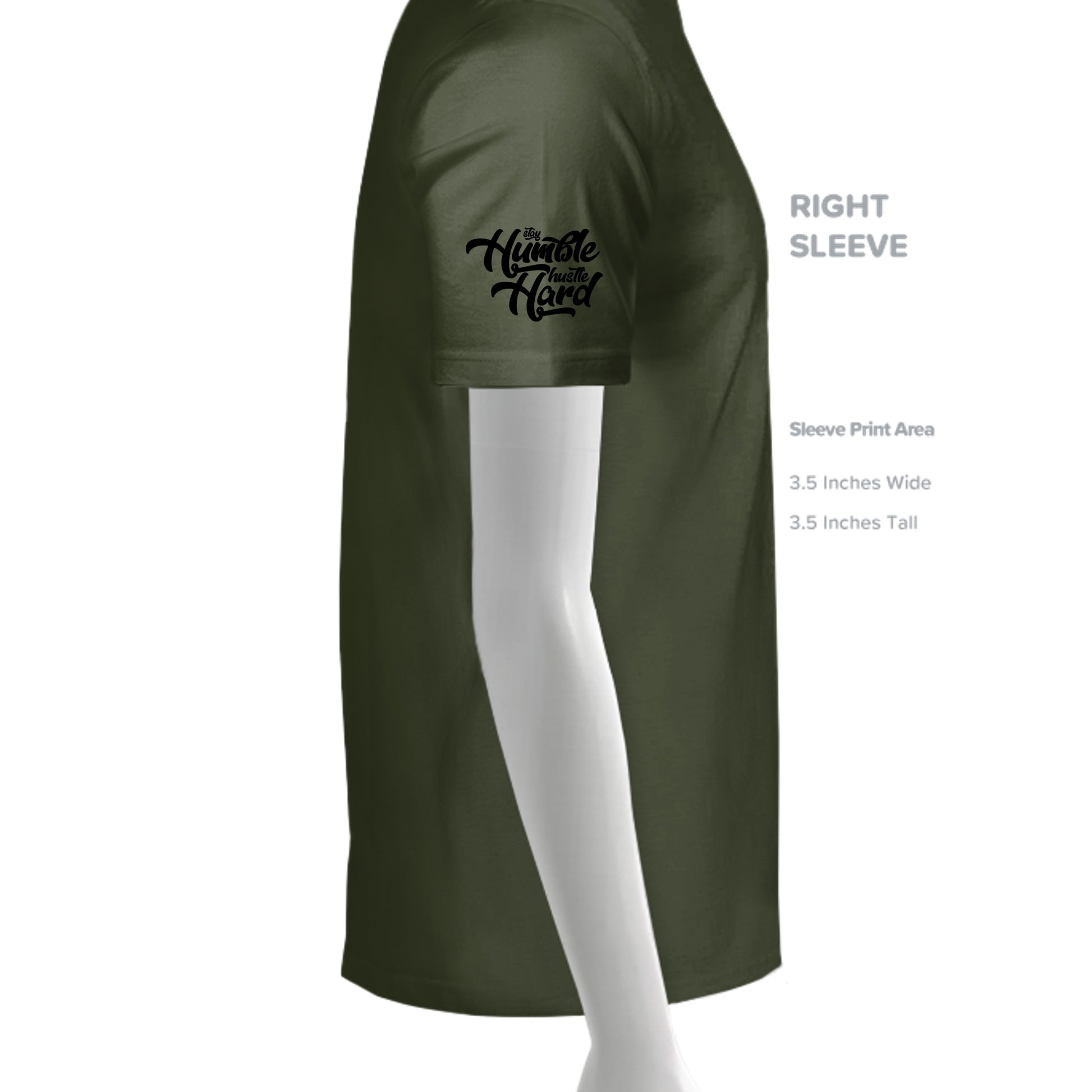 Military Green - 3001C - SLEEVE_RIGHT
