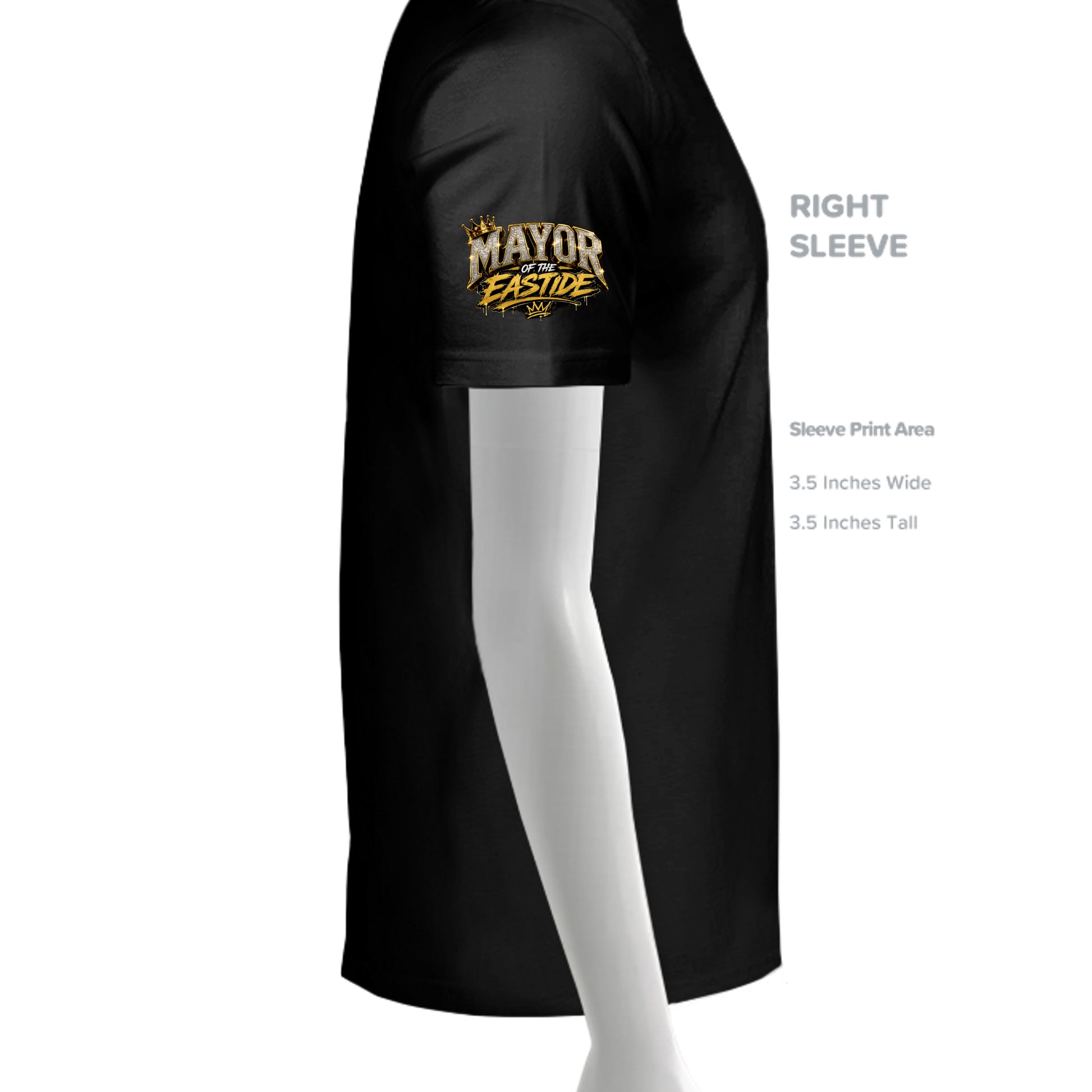 BLACK - 3001C - SLEEVE_RIGHT